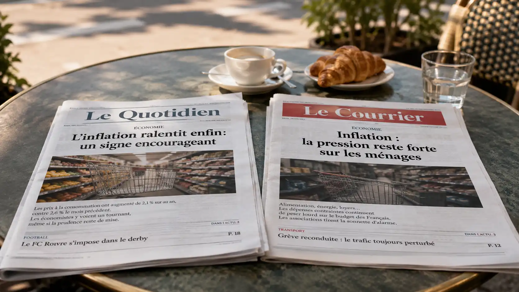 Illustration réaliste du biais de confirmation et de l’influence des croyances sur les opinions humaines