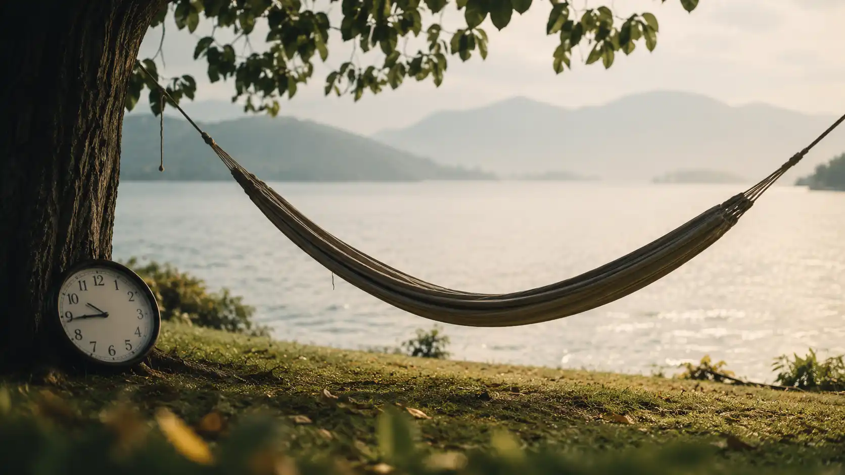 Illustration réaliste de la culpabilité ressentie pendant le repos et la difficulté à ralentir mentalement
