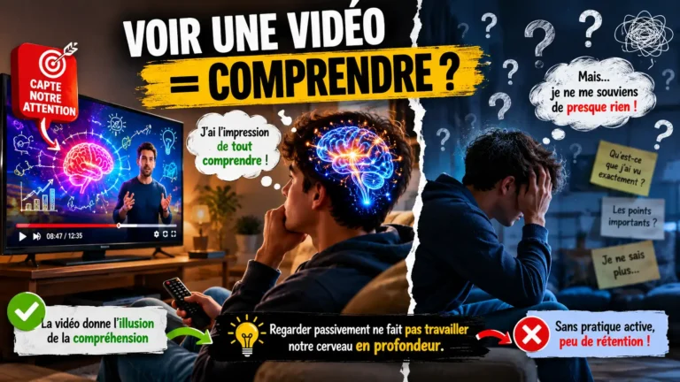 Regarder une vidéo, c'est vraiment comprendre ?