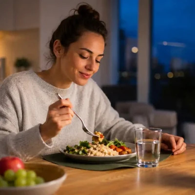 Manger avant de dormir ne fait pas grossir : la science remet les pendules à l'heure