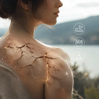 Illustration réaliste sur les maladies silencieuses et les problèmes de santé qui se développent sans symptômes visibles.