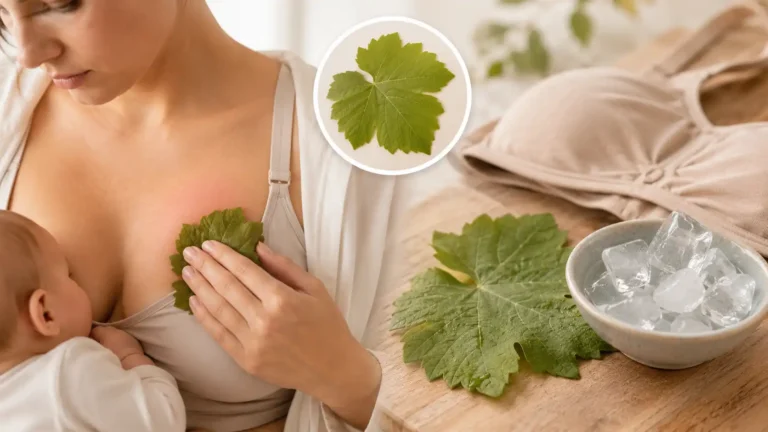 Feuille de raisin sur les seins pendant le sevrage : vrai ou faux remède ?