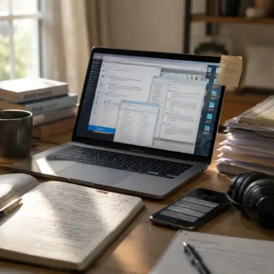 Effets du stress chronique sur l’attention et la concentration dans un espace de travail moderne.