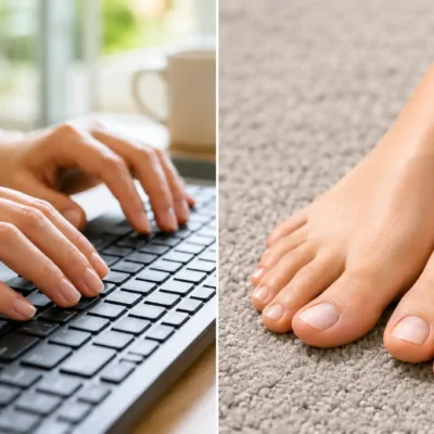 Pourquoi vos ongles de mains poussent-ils 4 fois plus vite que ceux des pieds ?