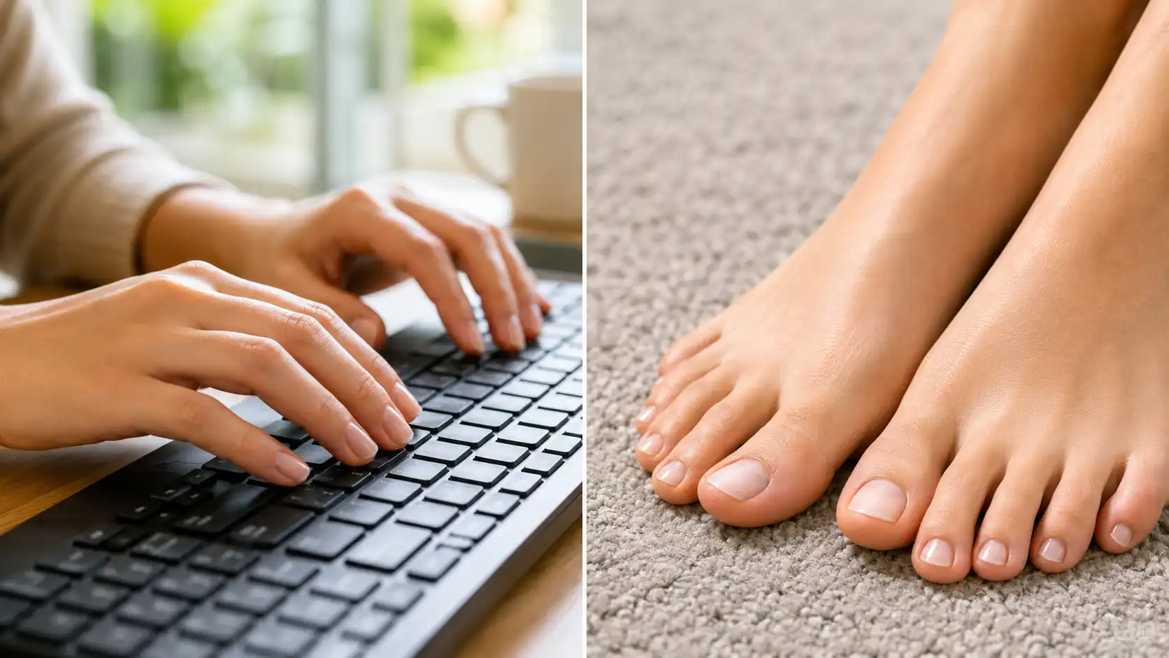 Pourquoi vos ongles de mains poussent-ils 4 fois plus vite que ceux des pieds ?