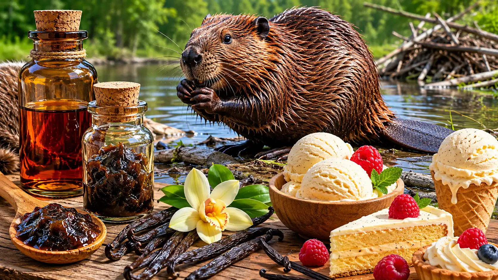 Le secret du castor : votre glace à la vanille était-elle un peu... animale ?