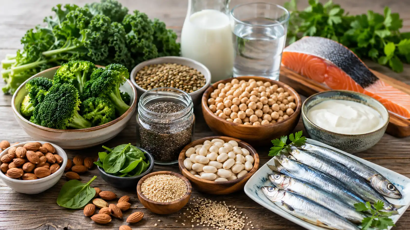 Os solides sans lait de vache : le grand malentendu du calcium
