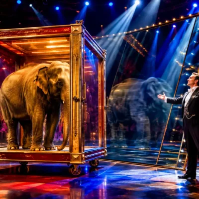 Houdini a fait disparaître un éléphant sous vos yeux : et si c'était la même chose avec votre attention ?