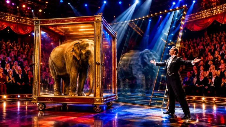 Houdini a fait disparaître un éléphant sous vos yeux : et si c'était la même chose avec votre attention ?