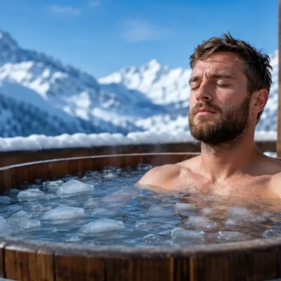 Bains glacés : le boost de dopamine à 250% est réel, mais attention au timing