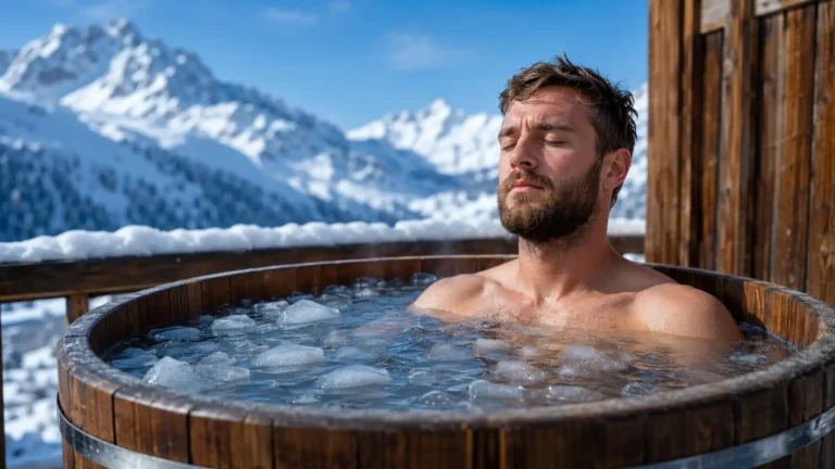 Bains glacés : le boost de dopamine à 250% est réel, mais attention au timing