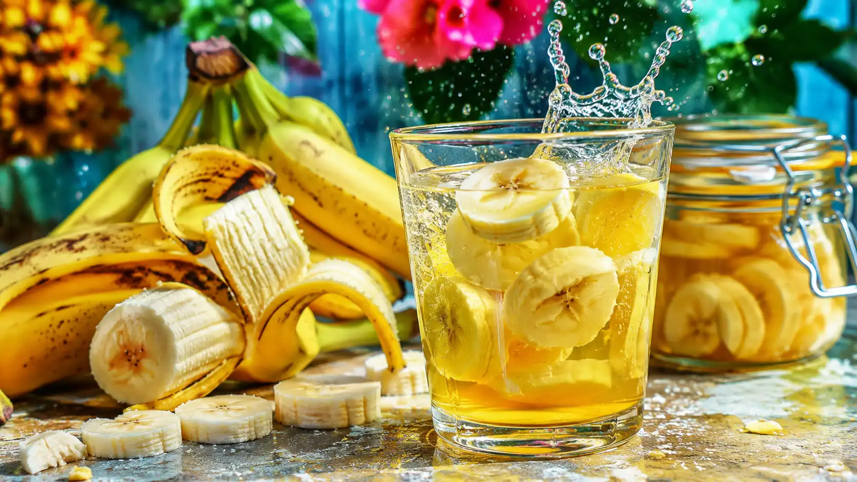 Banane dans l'eau toute la nuit : la boisson magique pour le cœur ?