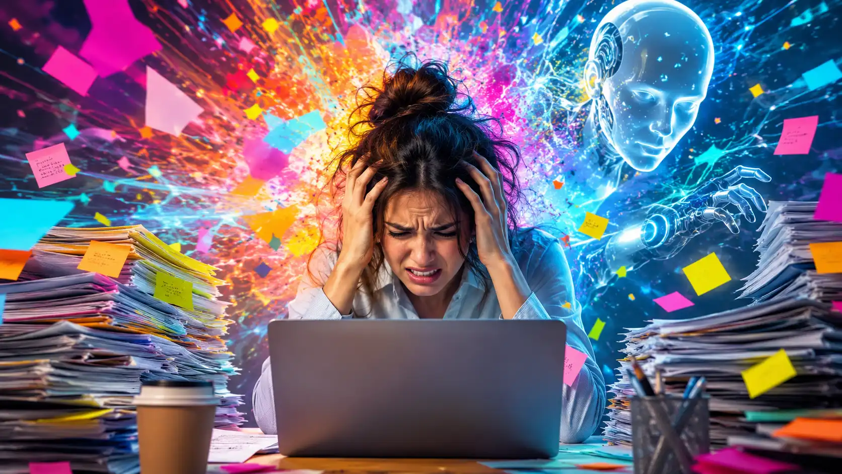 L'IA, bientôt à l'origine d'une vague de burn-out sans précédent ?