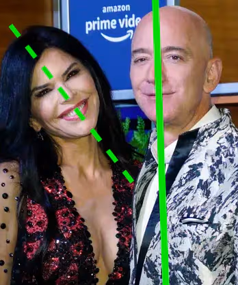 La théorie de la ligne verte : votre photo de couple révèle-t-elle qui aime le plus ?
