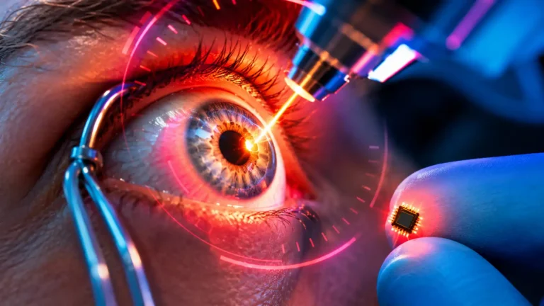 Les chirurgies laser des yeux cachent-elles des nanopuces espionnes ?