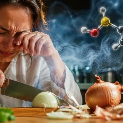 Pourquoi les oignons font pleurer : la science derrière le gaz lacrymogène (et pourquoi vos astuces de grand-mère ne marchent pas)