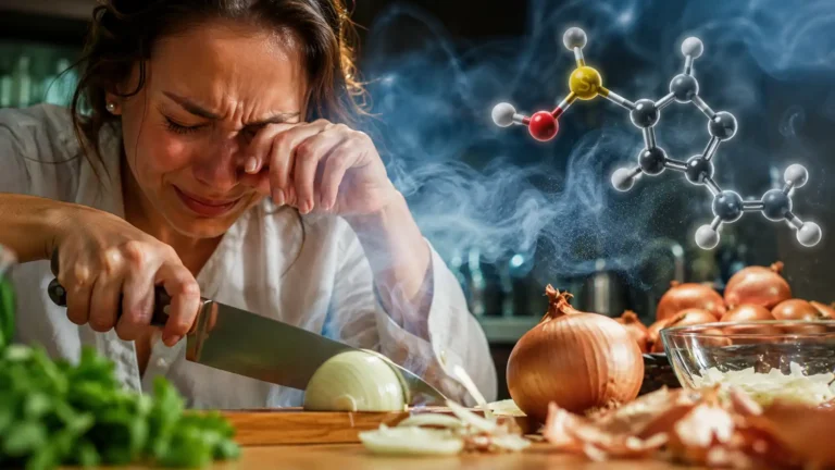 Pourquoi les oignons font pleurer : la science derrière le gaz lacrymogène (et pourquoi vos astuces de grand-mère ne marchent pas)