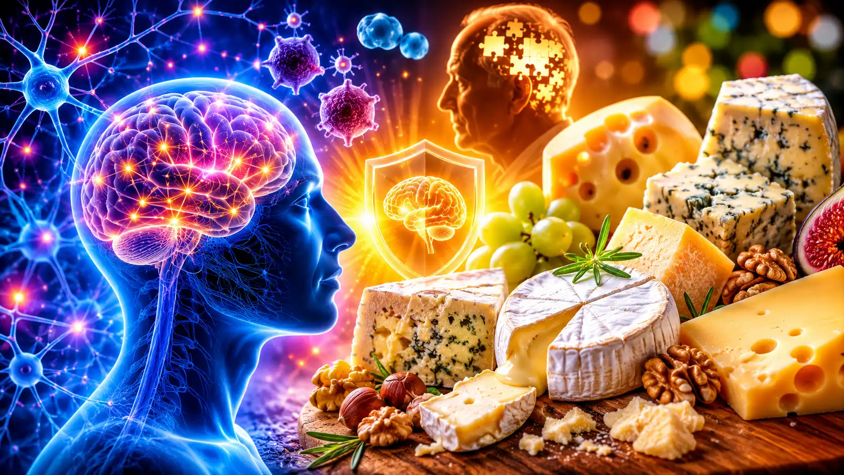 Fromage et cerveau : et si votre plateau de fromages protégeait votre mémoire ?