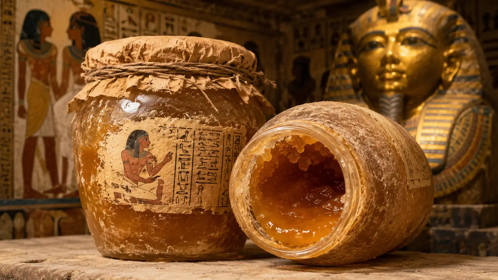 Pourquoi le miel trouvé dans les tombes égyptiennes est-il encore comestible 3 000 ans après ?