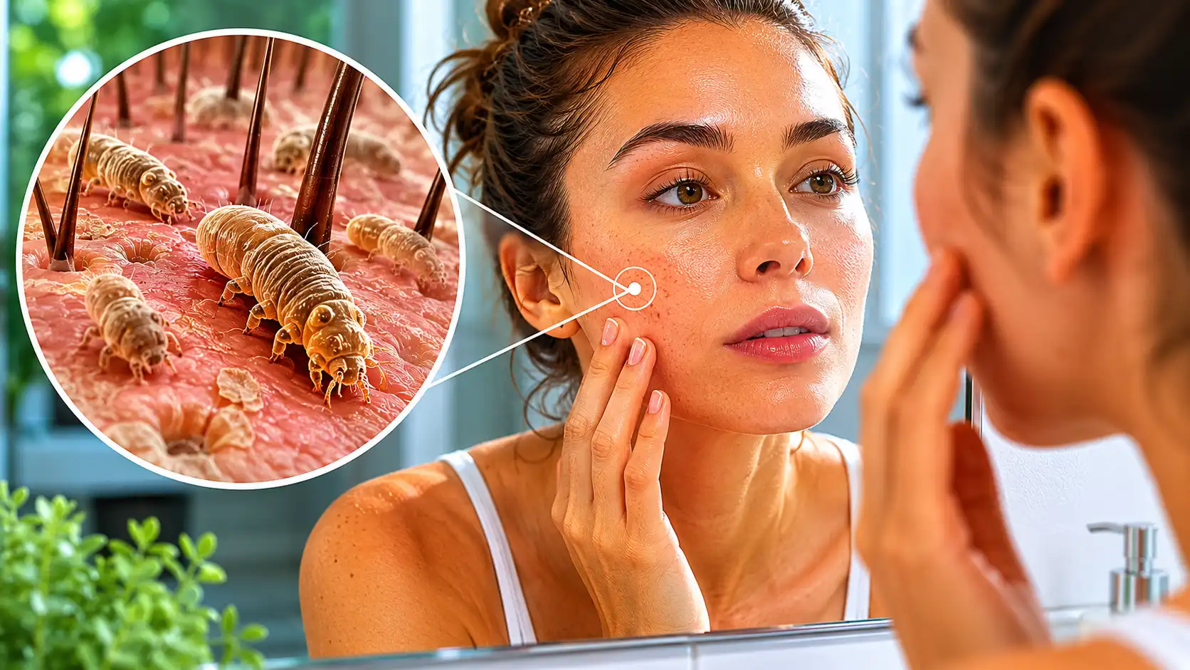 Ces créatures microscopiques qui vivent sur votre visage (et que vous ne verrez jamais)