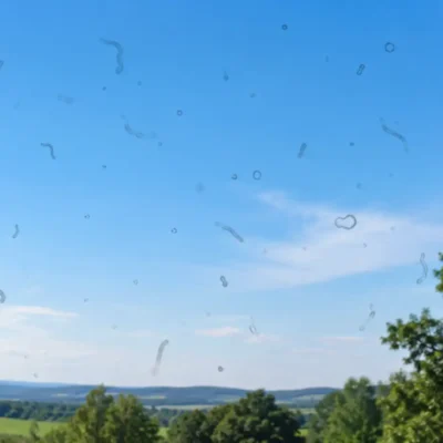 Ces points qui flottent devant vos yeux : 76% des gens les voient, et vous ?