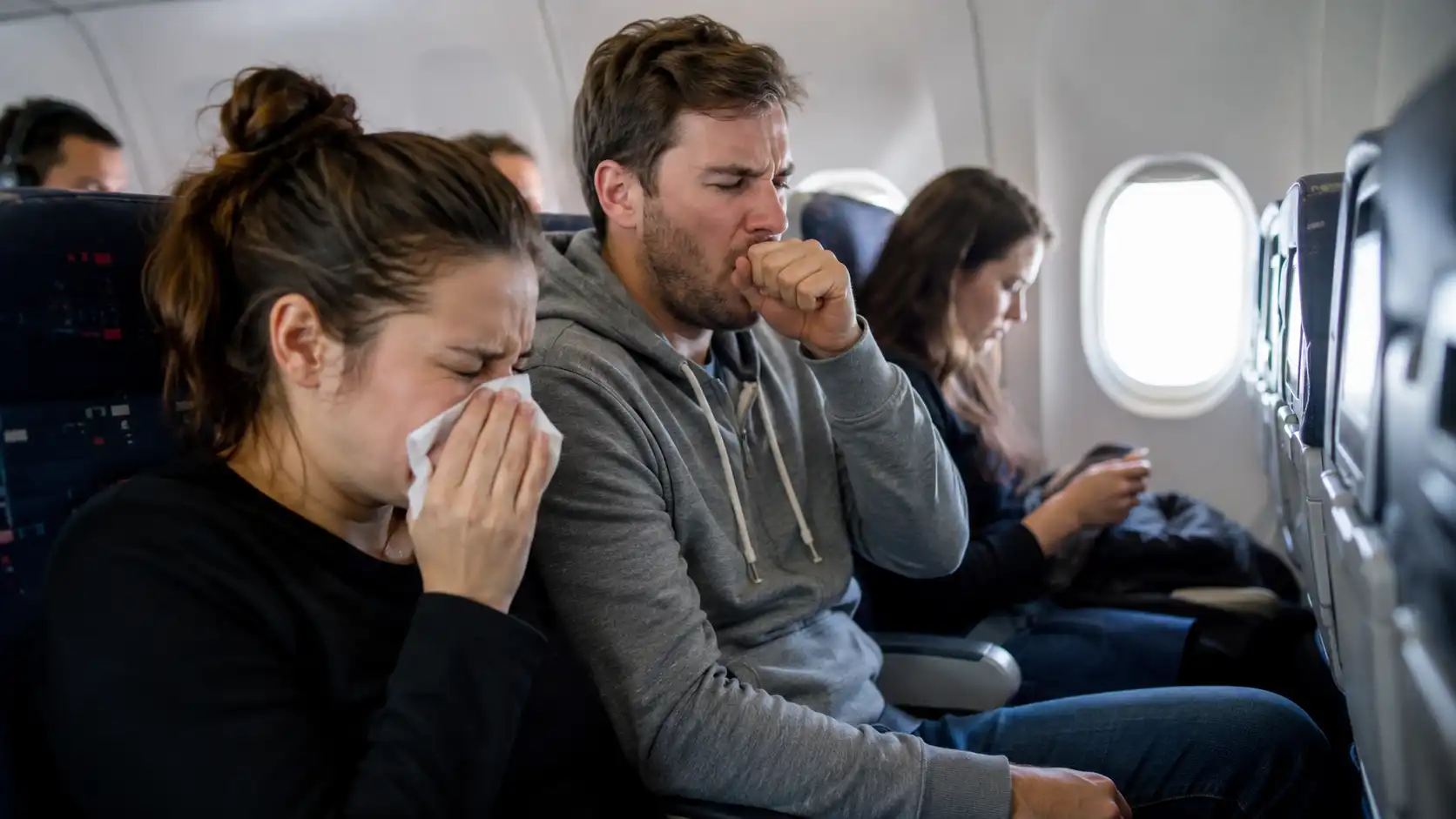 L'air recyclé en avion : vrai nid à microbes ou mythe à dégonfler ?
