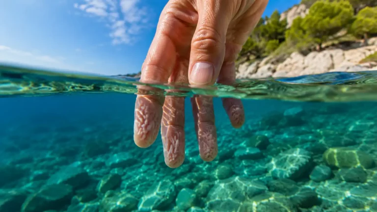 Pourquoi nos doigts se plissent dans l'eau ? La science derrière ce réflexe étonnant