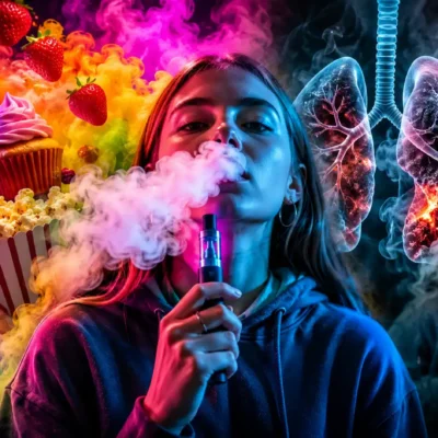 Vapoter en cachette : l'histoire glaçante de l'adolescente au « poumon de pop-corn »