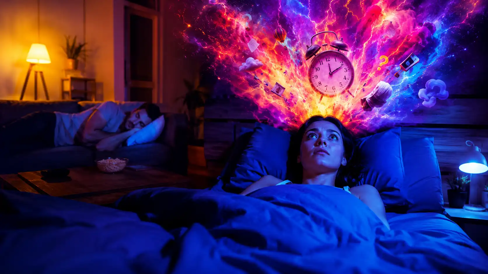 Pourquoi tu es fatigué sur le canapé mais pas dans ton lit ?